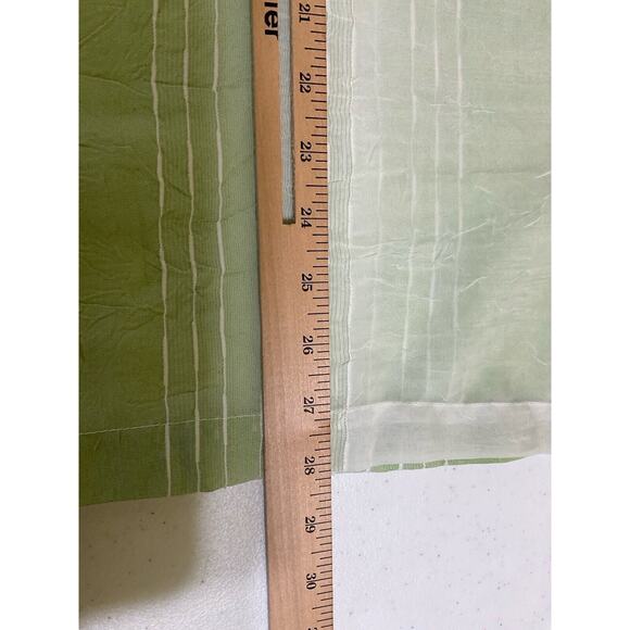 BC Collection Mens Green White Pull Over Striped Casual Shirt Size 2XL - Picture 6 of 7